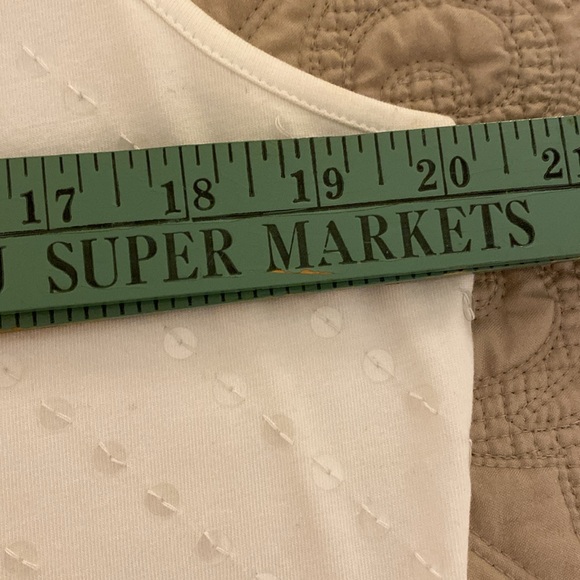 HP🔥 Valerie Stevens Vintage Sequin Sleeveless Cotton Tee - Picture 5 of 8